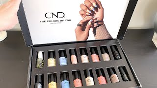 CND VINYLUX SPRING 2021 COLORS OF YOU  SWATCH amp COMPARISON [upl. by Martine395]