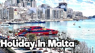 HOLIDAY IN MALTA IN FEBRUARY [upl. by Les]