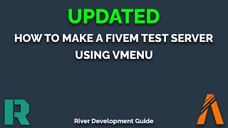 How to make a FiveM Test Server with TxAdmin amp vMenu 2024 [upl. by Airakaz]