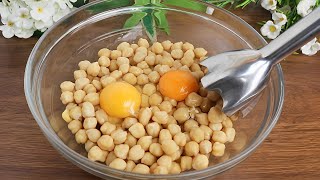 Better than meat  mix chickpeas and 2 eggs and youll be surprised by the result  very delicious [upl. by Norrab]