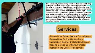 Tx Garage Door Installation [upl. by Nnaed]