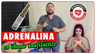 Adrenalina Epinefrina en Choque anafiláctico By Dr Zamarrón [upl. by Larual]