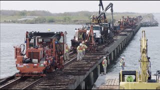 Lake Pontchartrain Crosstie Replacement Project [upl. by Inahteb964]