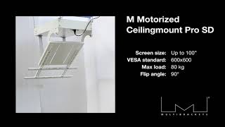 M Motorized Ceilingmount Pro SD [upl. by Edasalof]