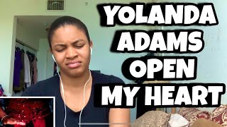 Yolanda Adams “ Open my heart “ Reaction [upl. by Atwekk]