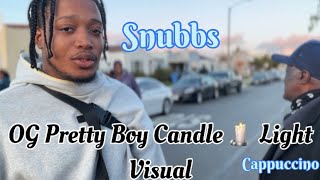 OG Pretty Boy Candle 🕯️ Light Vigil Harlem NY Rapper Snubbs showed Luv [upl. by Eniamat]