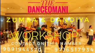 DANDIYA workshop by THE DANCEOMANI a group of an art performer [upl. by Il]