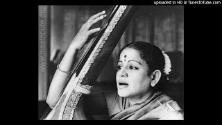 MS Subbulakshmi Amba Nee Irangayenil Adi Atana Papanasam Sivan [upl. by Dualc519]