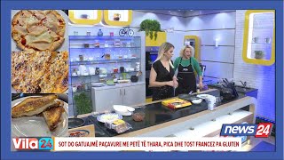 Paçavure me petë të thara  Pica pa gluten  Tost francez pa gluten Receta nga Neranxi [upl. by Griselda267]