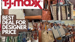 TJ MAXXTHE BEST TJ MAXX EVER  SO MUCH DESIGNER HANDBAGS [upl. by Schaffer]