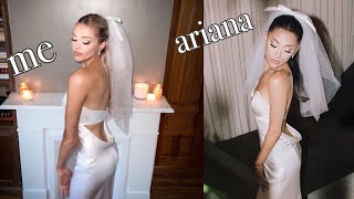 I Made Ariana Grandes Wedding Dress for under 20 [upl. by Nidnerb981]