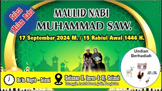 🔴MARI GEMBIRA BERSAMA MAULID NABI MUHAMMAD SAW [upl. by Ilowell]