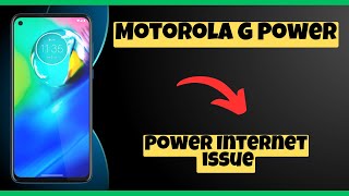 Motorola G Power Internet issue  Internet connection problem  Internet not working problem solve [upl. by Ahsila]