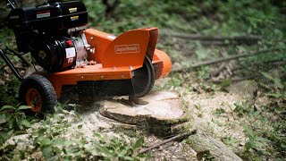 Amazon Stump Grinder Any Good SuperHandy 9HP Stump Grinder Review [upl. by Zashin]