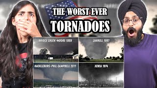 SHOCKING Indians React to Most Infamous F5 or EF5 Tornadoes [upl. by Mirisola]