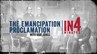 The Emancipation Proclamation The Civil War in Four Minutes [upl. by Lippold489]