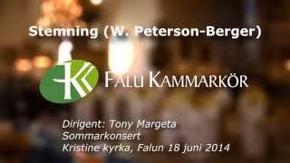 Falu kammarkör  Stemning W PetersonBerger [upl. by Auj]