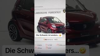 Wärt ihr Schweizer würdet ihr euch einen der Wagen holen🤣😬😉 shorts funny schweiz cars [upl. by Annohsal]