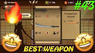 Reviewing the Best Weapon in the Game  Shadow fight 2 Special Edition  Part 43 [upl. by Dragelin954]