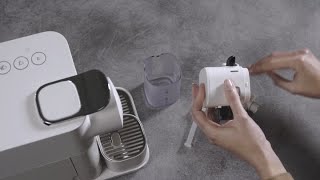 Nespresso Lattissima One  Cleaning the Rapid Cappuccino System [upl. by Amil]