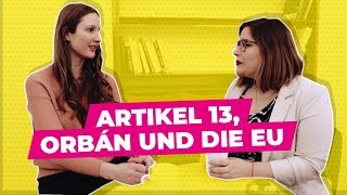 Artikel 13 Orbán und die EU  Auf eine Tasse Politik mit Svenja Hahn [upl. by Faustina997]