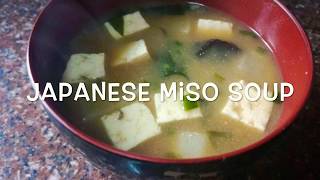 How to make Japanese miso soup [upl. by Neelyad486]