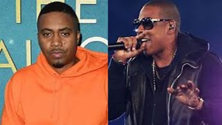 Nas Calls Jay Z Diss Records ‘’SO GARBAGE’’ [upl. by Herzig348]