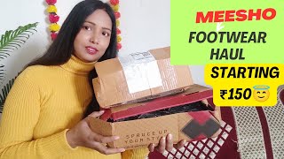 🔥TOP 10 BEST SHOES UNDER 500 😍 Meesho Shoes Haul Review 2023  ONE CHANCE [upl. by Chariot452]