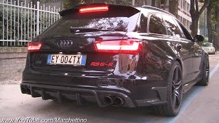 INSANE Sounding ABT RS6R w Straight Pipes Dekat Milltek Exhaust [upl. by Aruon]