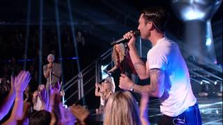 The Voice Coaches Perform SHAKIRA USHER ADAM LEVINE AND BLAKE SHELTON [upl. by Zirkle514]