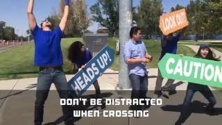 Pedestrians Be alert and avoid distraction [upl. by Ralli974]