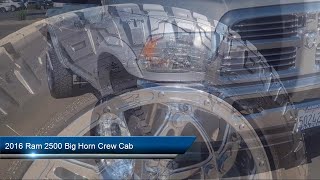 2016 Ram 2500 Big Horn Crew Cab Merced Turlock Modesto Fresno Los Banos [upl. by Josephson]