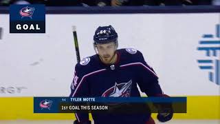 Tyler Motte 30 Goal vs Bruins Oct 30 2017 [upl. by Pessa]