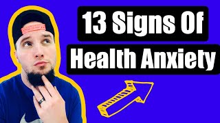 13 Signs You Have Health Anxiety  Are You a Hypochondriac [upl. by Vernon670]