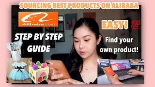 ALIBABA STEP BY STEP GUIDE  Searching for business products EASY 💯 [upl. by Lennahs]