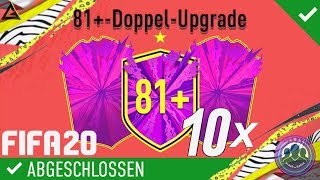 MEGA FUTURE STAR IM PACK 😱😍 10X 81 DOPPELUPGRADE SBC BILLIGEINFACH  FIFA 20 ULTIMATE TEAM [upl. by Htez21]