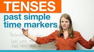 English Grammar Past Simple Time Markers [upl. by Clynes]