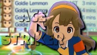 ACE STRIKER GOLDIE  Inazuma Eleven Victory Road Beta イナズマイレブン [upl. by Llewen]