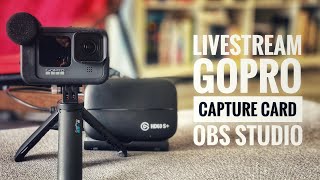 How to Livestream with a GoPro on TWITCH YouTubeFacebook from OBS [upl. by Kelton]