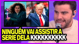 ATRIZ AMERICANA LACROU ERRADO AO FAZER PIADAS CONTRA TRUMP  2024 [upl. by Naujahs]