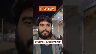 POSTAL ASSISTANT  TARGET SSC 24 ssc cgl railway CGLBOYJM [upl. by Elleret]