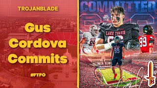 BREAKING Gus Cordova Commits To USC [upl. by Barbuto]