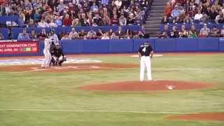 Twins 2B Tsuyoshi Nishioka vs Blue Jays RHP Kyle Drabek [upl. by Fidela]