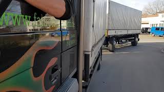 LKW Führerschein CE Rückwärts links mit Korrekturzug Fahrschule Schäfer Fürth [upl. by Cioban]