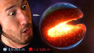 I ACCIDENTALLY DESTROYED THE EARTH  Solar Smash [upl. by Gerita]