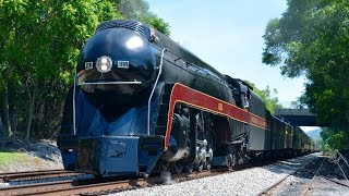 Norfolk amp Western 611 Steam Train [upl. by Stout]