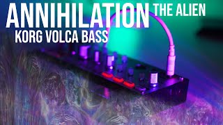 The Alien Theme from Annihilation Soundtrack on Volca Bass [upl. by Millburn]