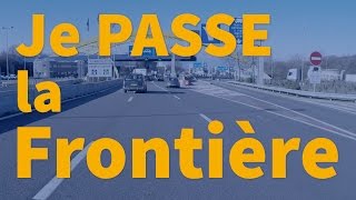 Je passe la Frontière  Conduite Commentée en Suisse [upl. by Adara21]