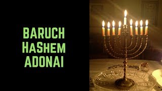 Baruch HaShem Adonai with Lyrics [upl. by Adyht]