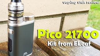 Eleaf iStick Pico 21700 Kit  Review [upl. by Gordan]